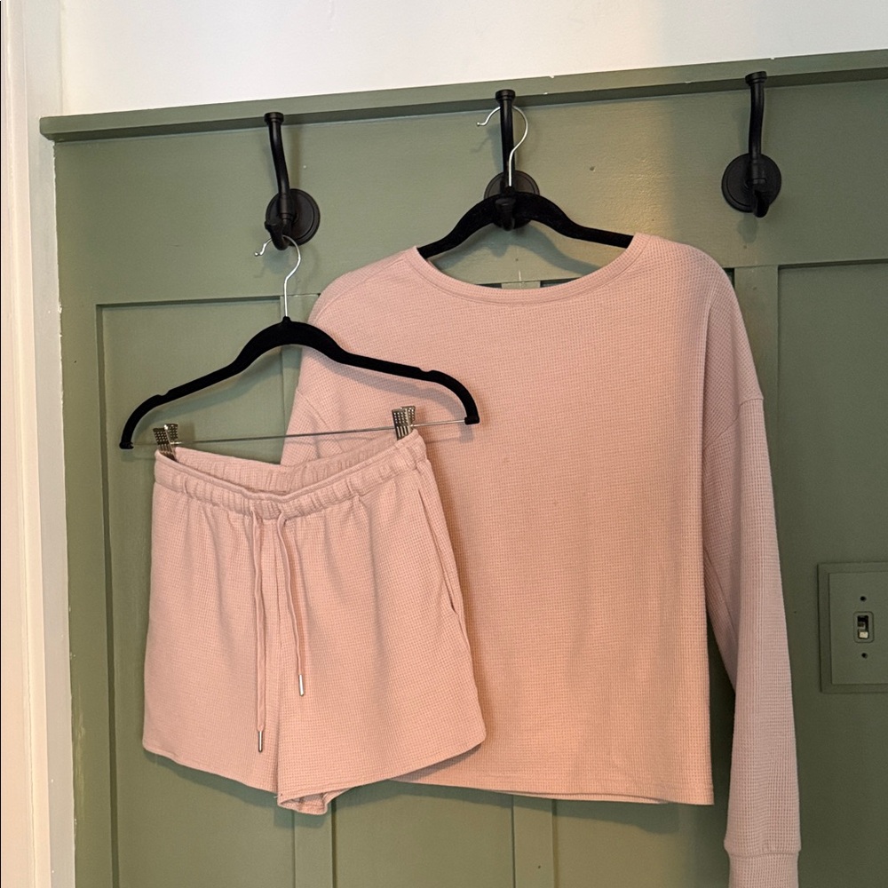 Women's Pink Pajama Set